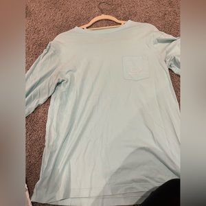 Mens blue long sleeve